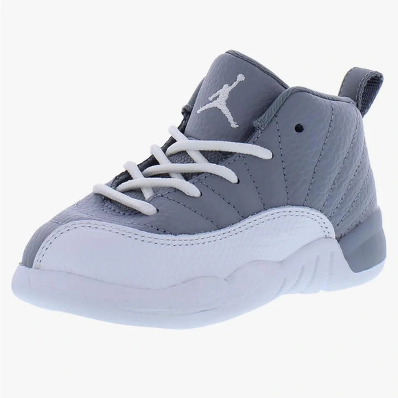 Jordan Other - Kids Jordan 12 Retro Size 10C Gray White 850000-015